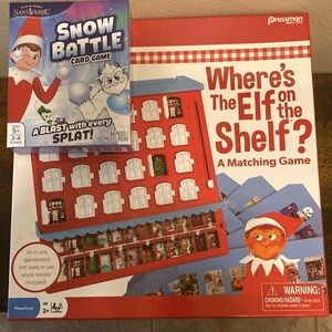 Set of 2 Elf on the Shelf Games